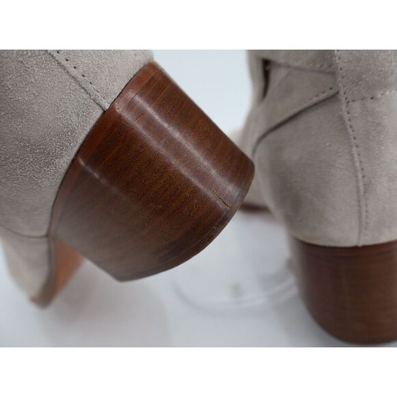 Rag & Bone Walker Buckle Ankle Booties‎ Gray Suede Size 41 EU 11 US Western Boot - Picture 7 of 11